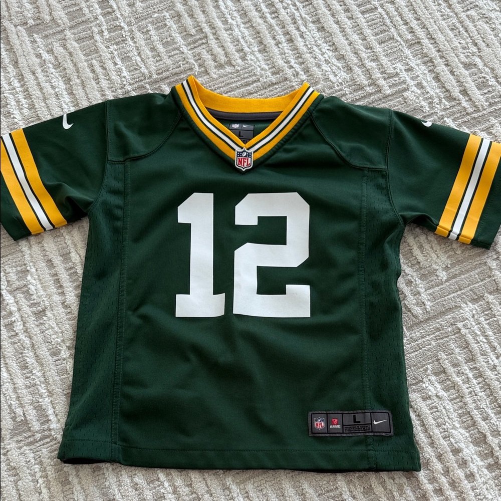New Green Bay Packers Youth Jersey Aaron Rodgers NFL Large